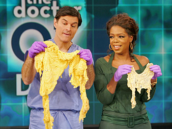 Omentum examples on Oprah with Dr. Oz