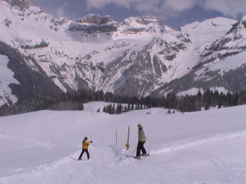 Skiing Engelberg Switzerland