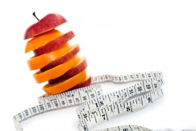 Weight Loss  - Apple Mango Slices with Measuring Tape