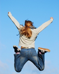 Jumping For Joy | Free Bonus for Permanent Weight Loss Ezine Signup!