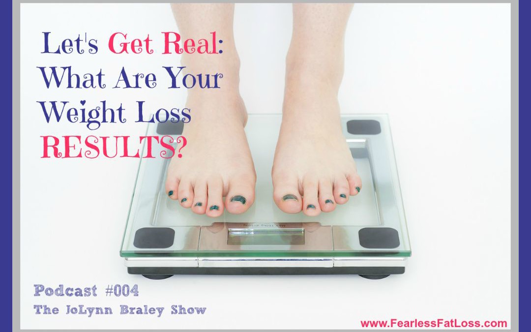 Let’s Get Real: What Are Your Weight Loss RESULTS? [Podcast #004]