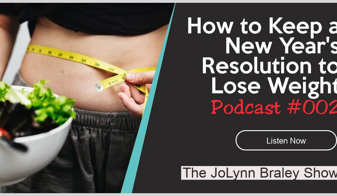 How to Keep Your New Year’s Resolution to Lose Weight [Podcast #002]