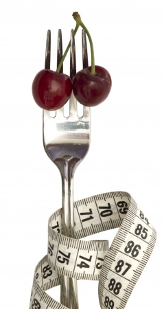 Diet Fork with Cherries at Fearless Fat Loss 
