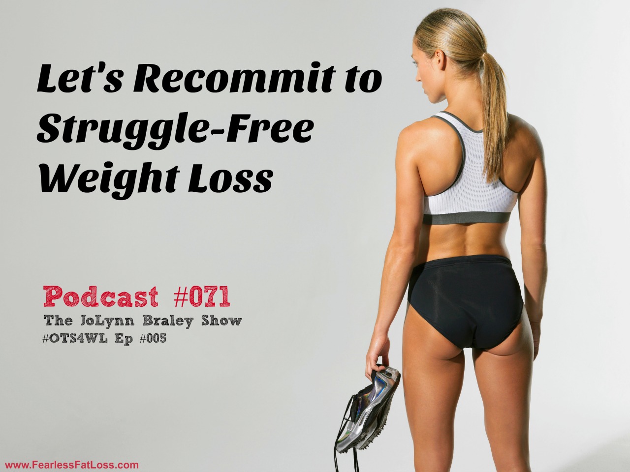 Let's Recommit To Struggle Free Weight Loss | FREE Weight Loss Podcast | The JoLynn Braley Show | FearlessFatLoss.com