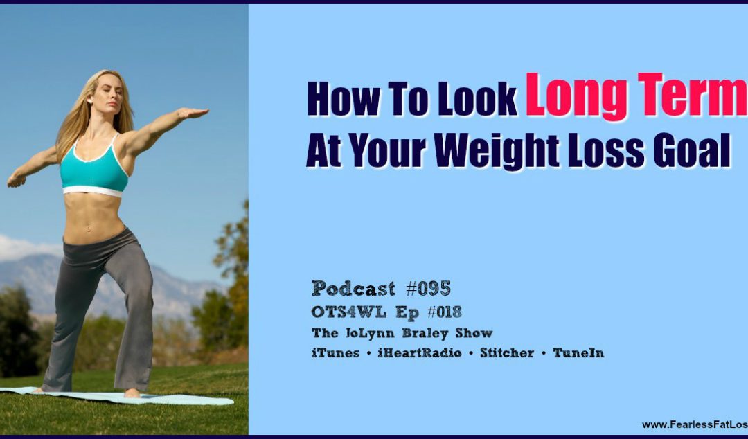 How To Look Long Term at Your Weight Loss Goal [Podcast #095]