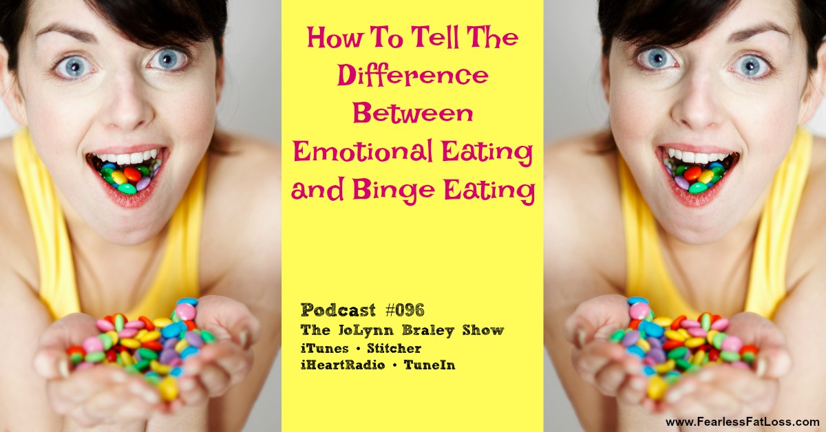 How To Tell The Difference Between Emotional Eating and Binge Eating | Free Weight Loss Podcast