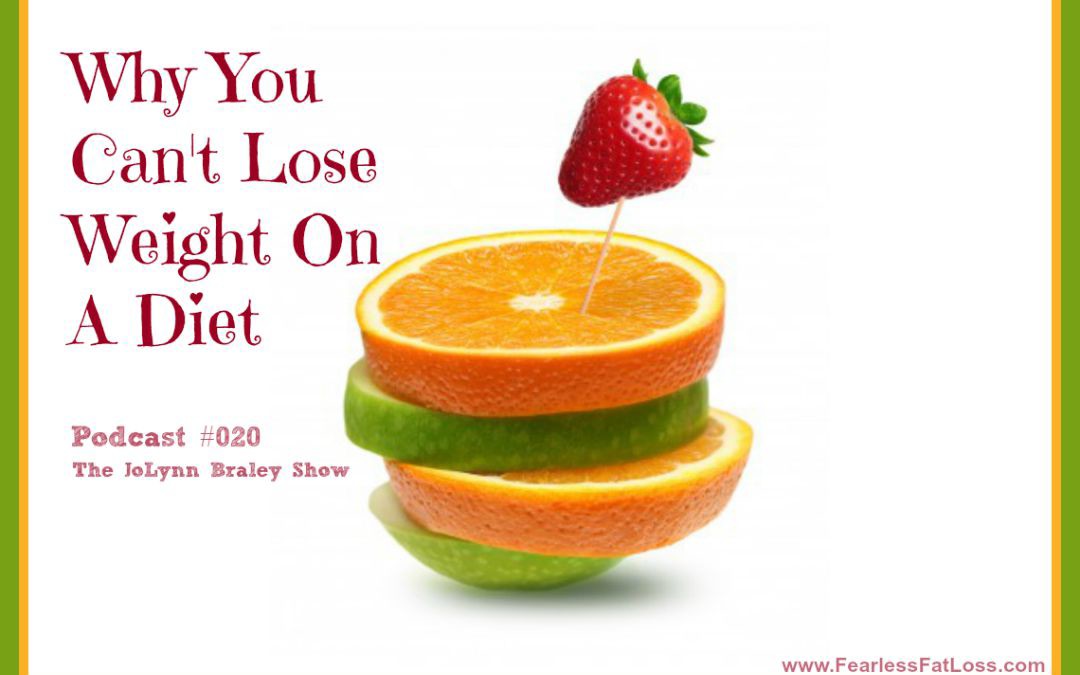 Why You Can’t Lose Weight On A Diet [Podcast #020]