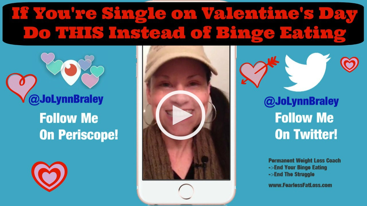 If You’re Single on Valentine’s Day DO THIS Instead of Binge Eating