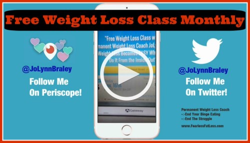 Free Weight Loss Class Monthly | FearlessFatLoss.com