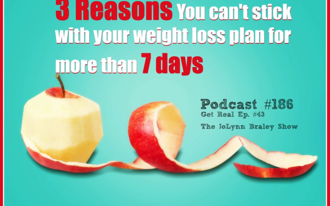 3 Reasons You Can’t Stick With Your Weight Loss Plan for More Than 7 Days [Podcast #186]