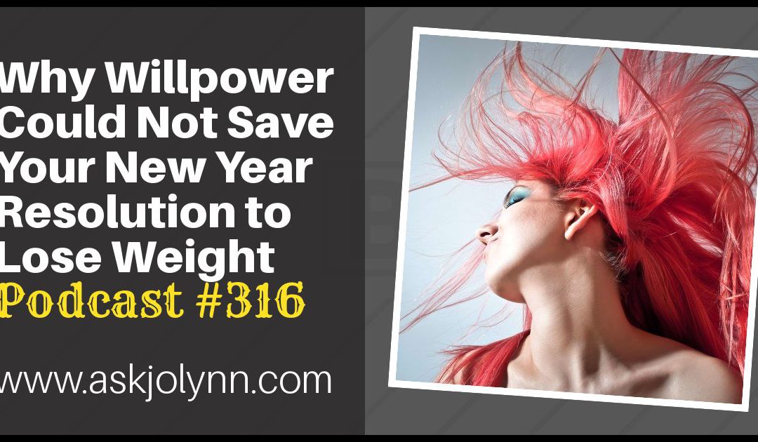 Why Willpower Could Not Save Your New Year Resolution to Lose Weight [Podcast #316]