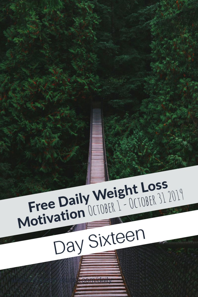 Daily Weight Loss Motivation: Keep Moving Forward [Day Sixteen]