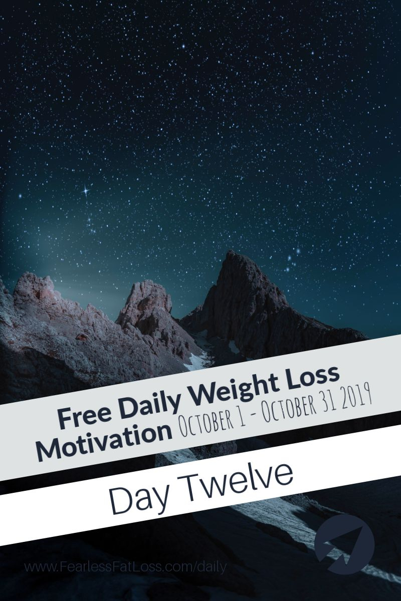 Daily Weight Loss Motivation: Never Lose Hope [Day Twelve]