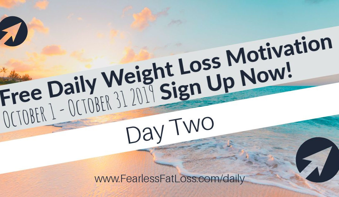 Daily Weight Loss Motivation: Do The Math [Day Two]