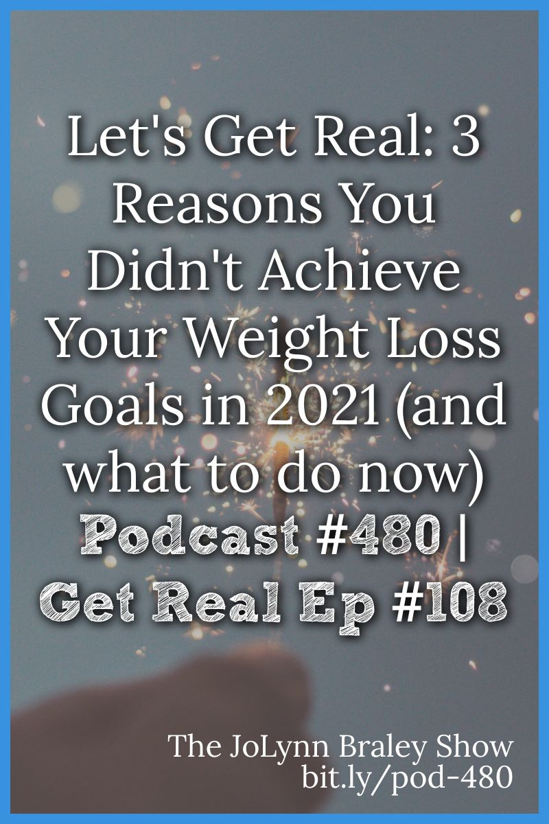 3 Reasons You Didn\'t Achieve Your Weight Loss Goals in 2021 (and what to do now) [Podcast #480]
