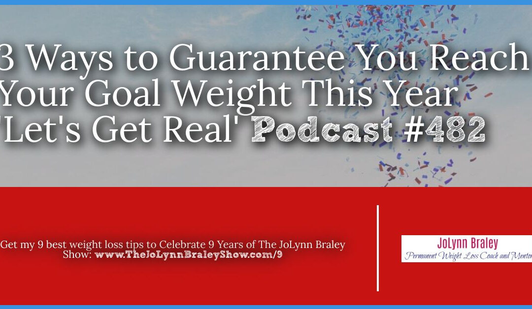 3 Ways to Guarantee You Reach Your Goal Weight This Year [Podcast #482]