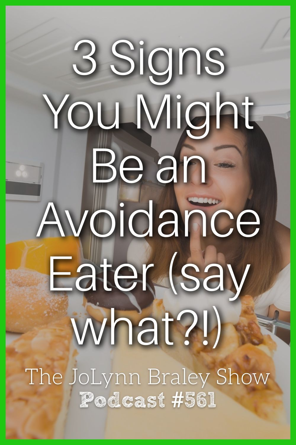 3 Signs You\'re an Avoidance Eater (say what?!) [Podcast #561]