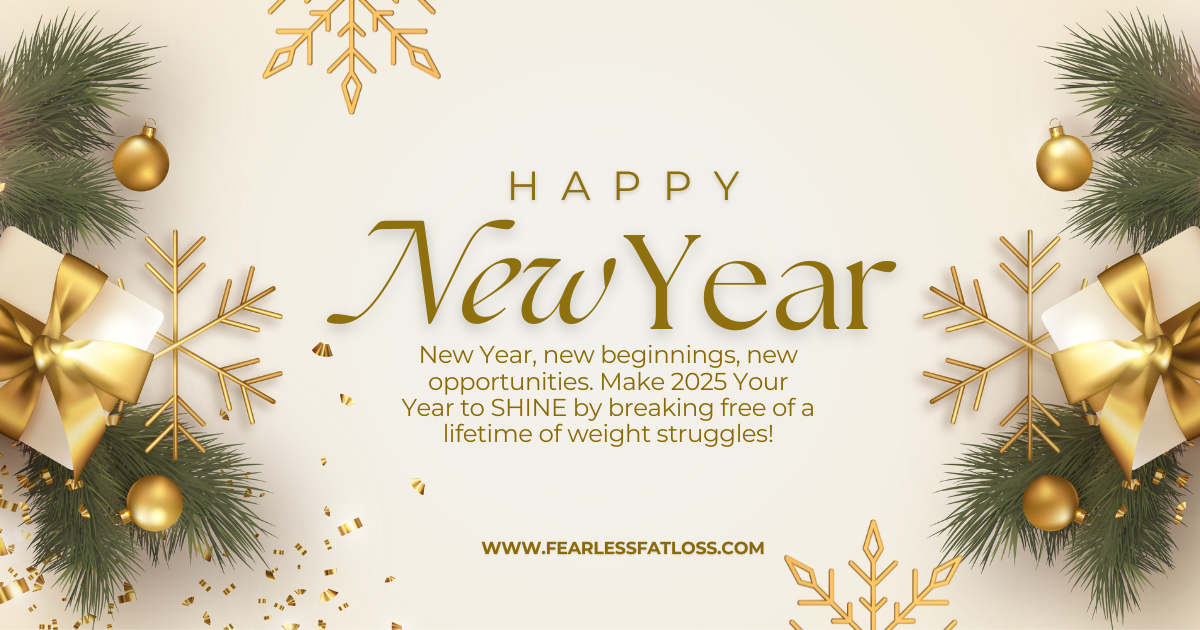 Happy New Year lose weight for good