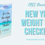 New Year weight loss checklist