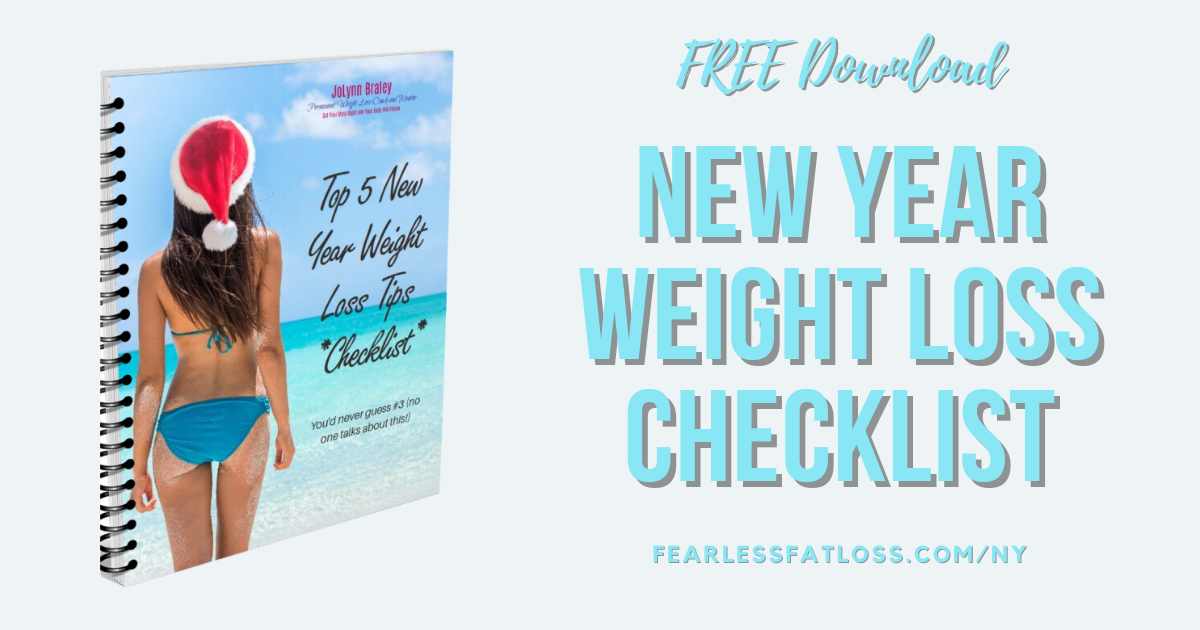 Top 5 New Year Weight Loss Tips (FREE Checklist)