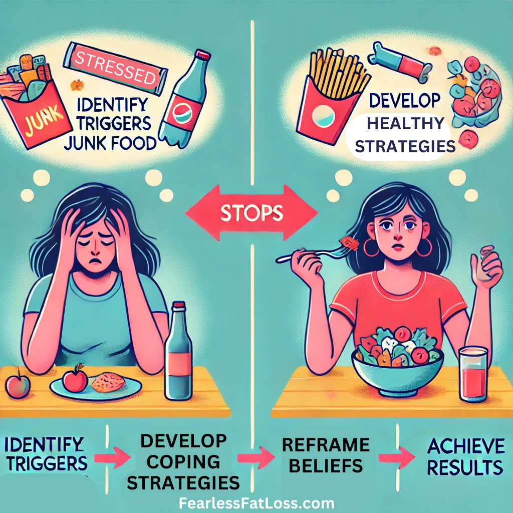 Stop emotional eating graphic