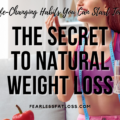 weight loss woman natural weight loss