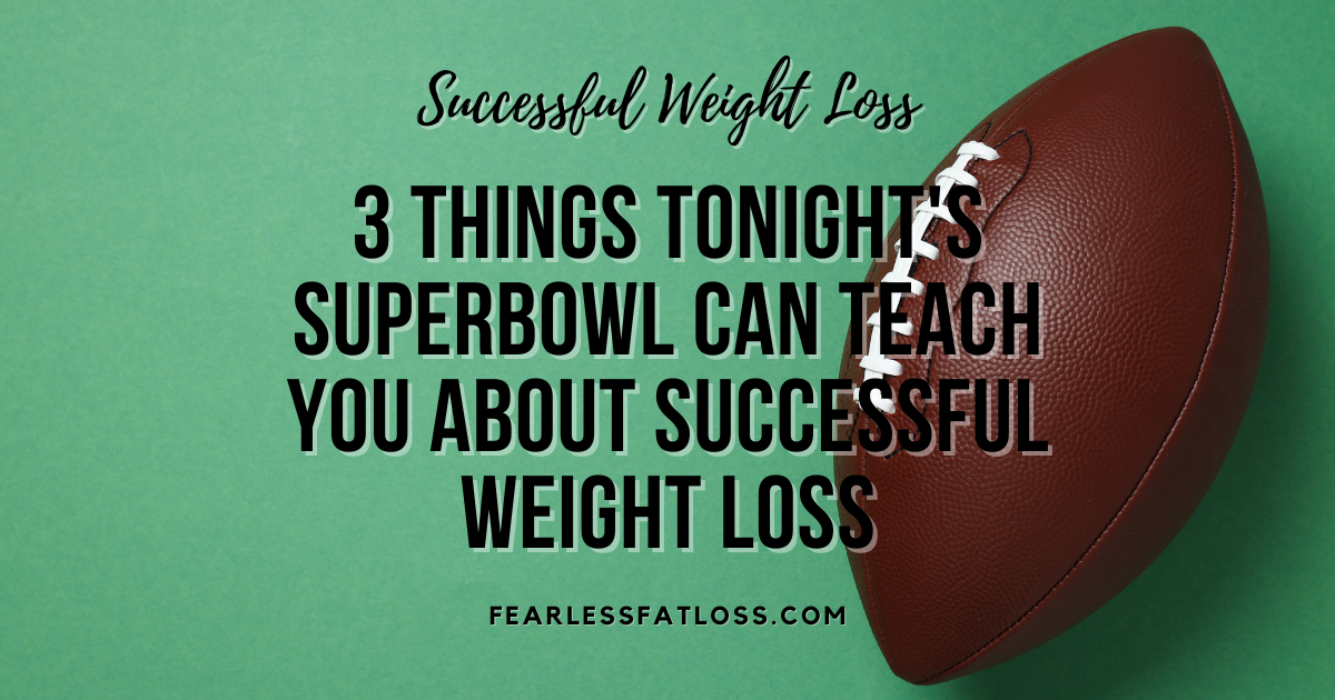 football and successful weight loss