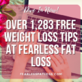 woman blogging keyboard weight loss tips